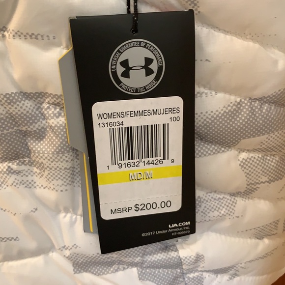 NWT Under Armour Reactor cold gear puffer jacket - Picture 2 of 6